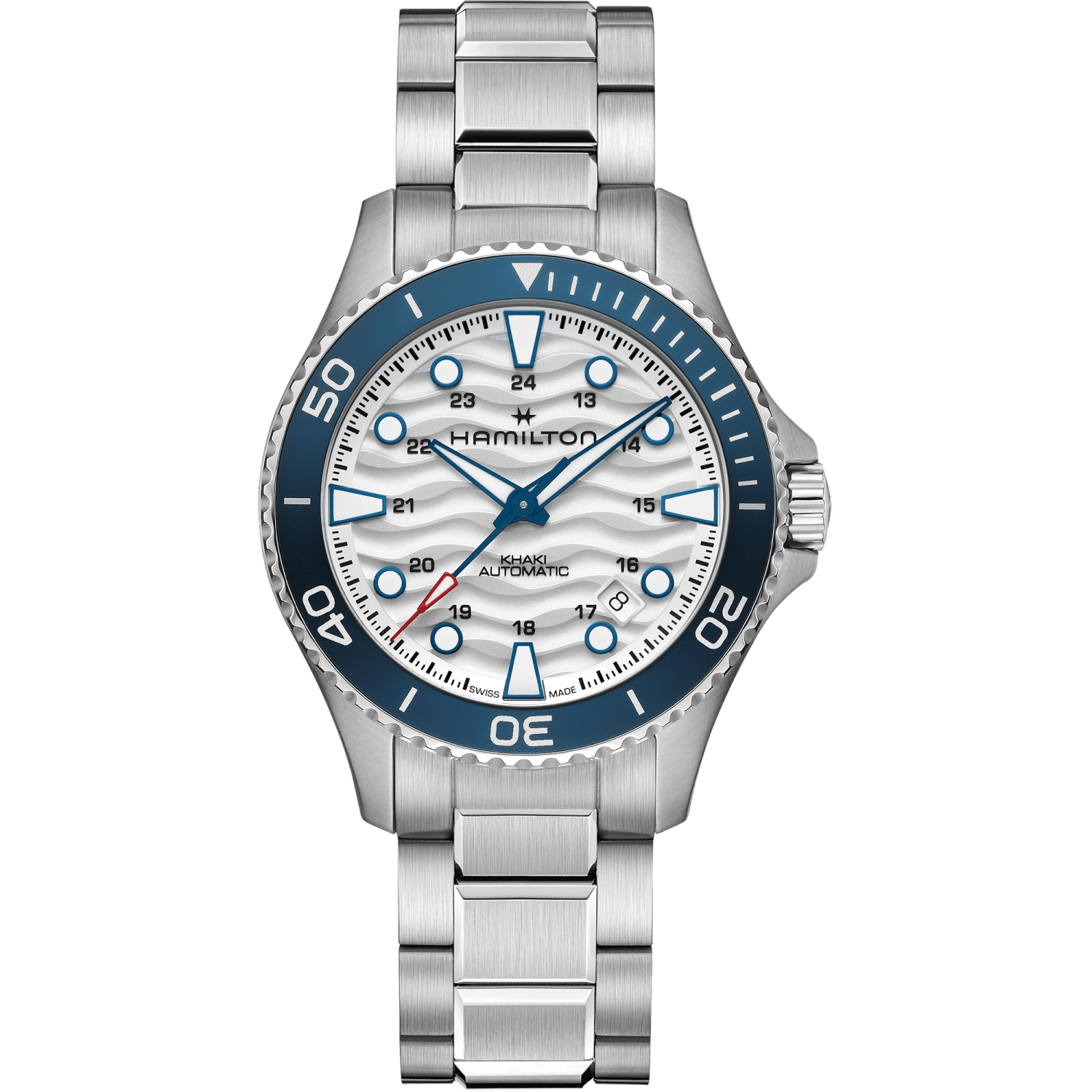 Hamilton Khaki Navy Scuba Auto 40mm White Dial