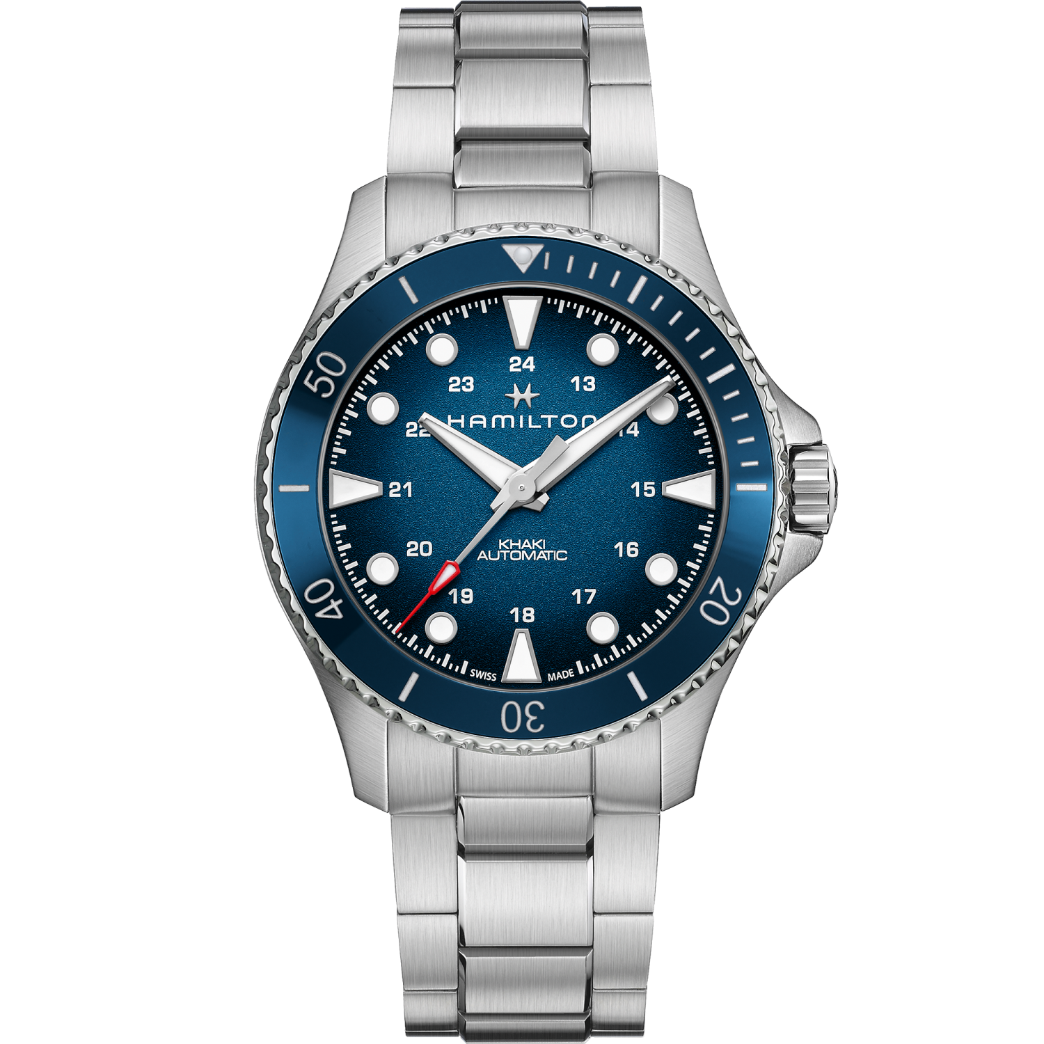 Hamilton Khaki Navy Scuba Auto 43mm Blue Dial