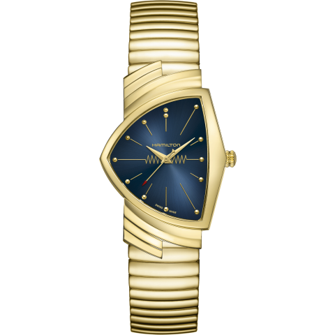 Hamilton Ventura Quartz In Blue