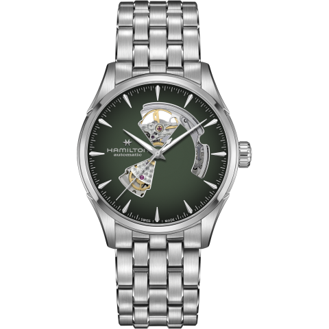 Hamilton Jazzmaster Open Heart Auto 42mm In Metallic