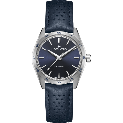 Hamilton Jazzmaster Performer Auto In Blue