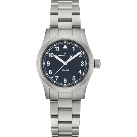 Hamilton Khaki Field Quartz 33mm In Blue