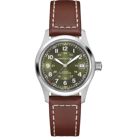 Hamilton Khaki Field Auto 38mm In Green