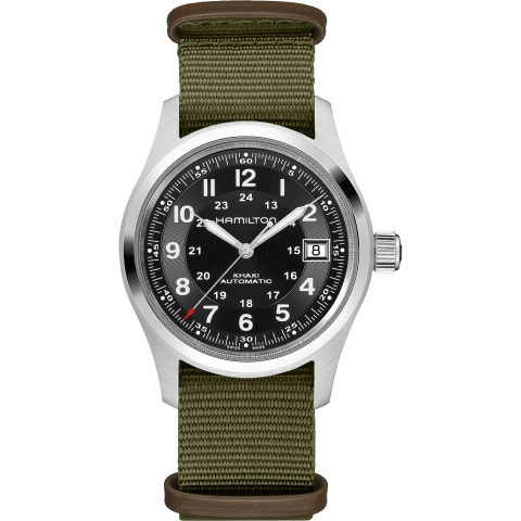 Hamilton Khaki Field Auto 38mm Call Of Duty In Brown
