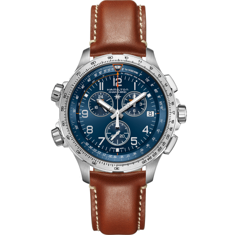 Khaki Aviation X-Wind GMT Chrono Quartz