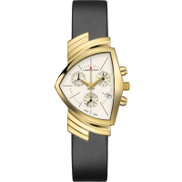ハミルトン　ベンチュラ ベンチュラ Chrono Quartz - ダイヤルカラー:ブラック