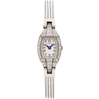 American Classic Lady Hamilton Quartz - Dial color:White