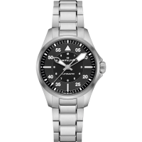 Khaki Aviation Khaki Pilot Auto Chrono - Dial color:Black