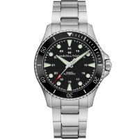 Khaki Navy Scuba Auto Dial color Silver H82505150 Hamilton Watch