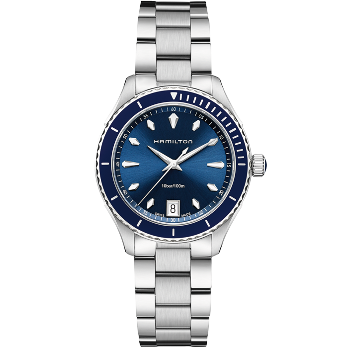 Hamilton jazzmaster seaview quartz deals