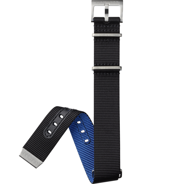 Khaki Navy Black NATO Strap 20MM
