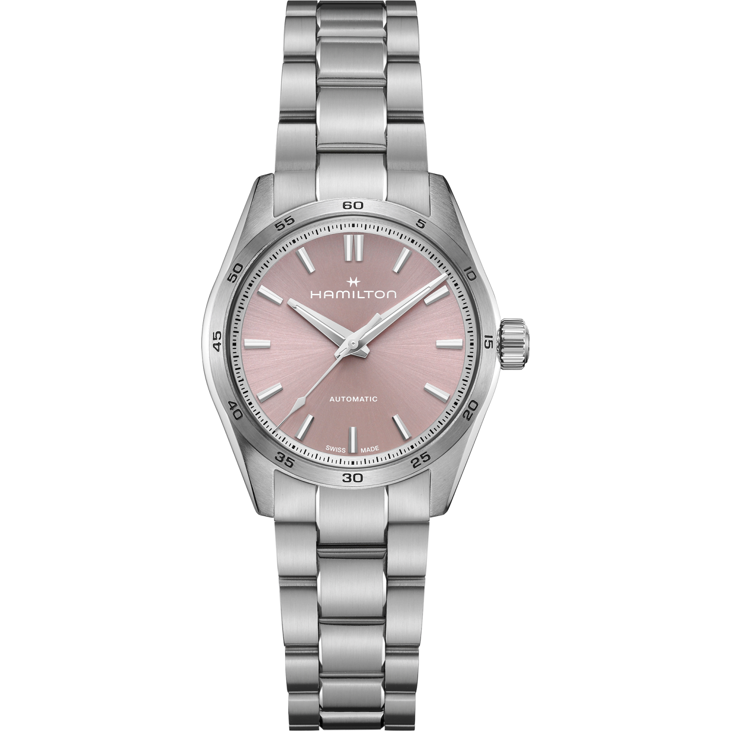 Hamilton Jazzmaster Performer Auto 34mm Pink Dial