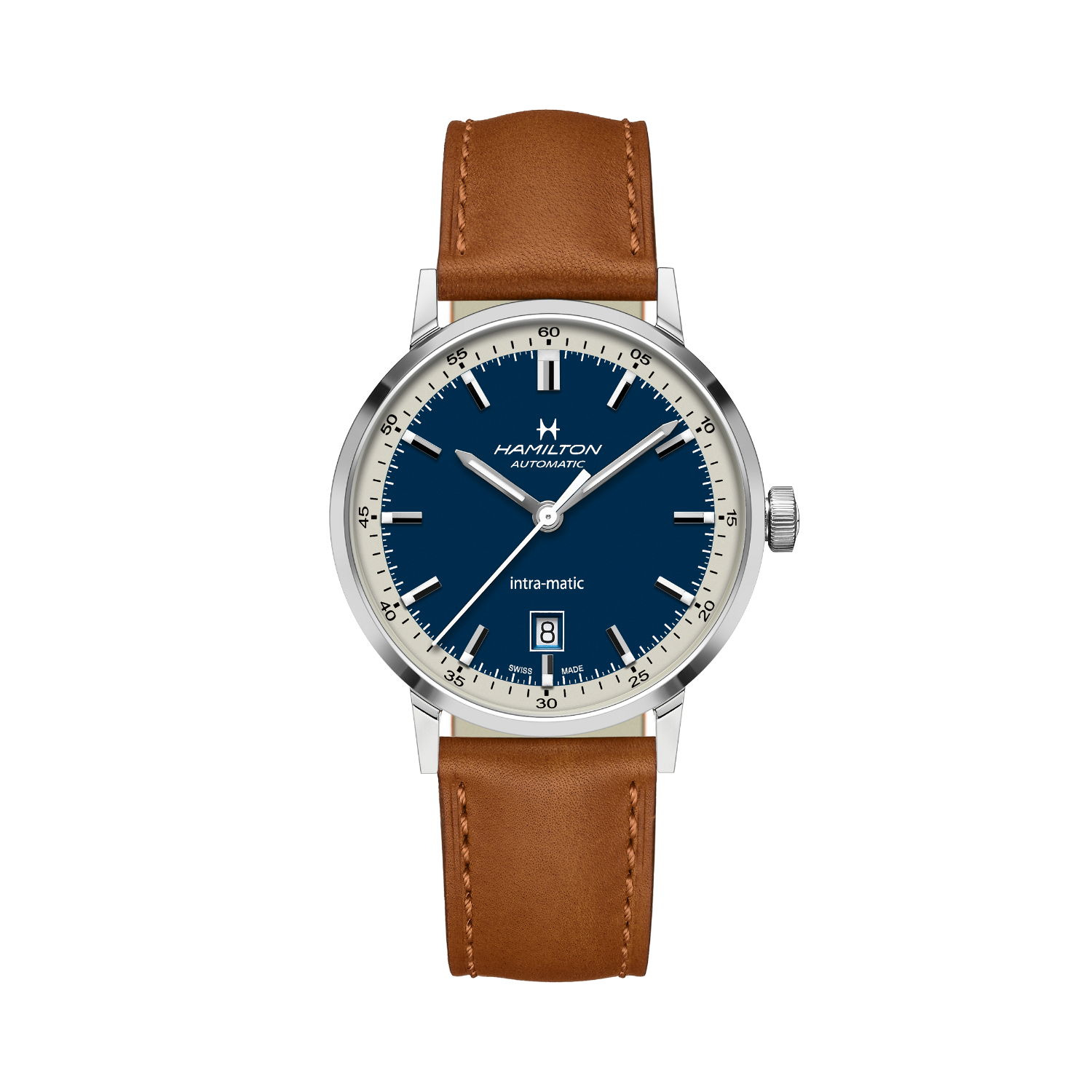 Hamilton American Classic Intra-Matic Auto 40mm Blue Dial