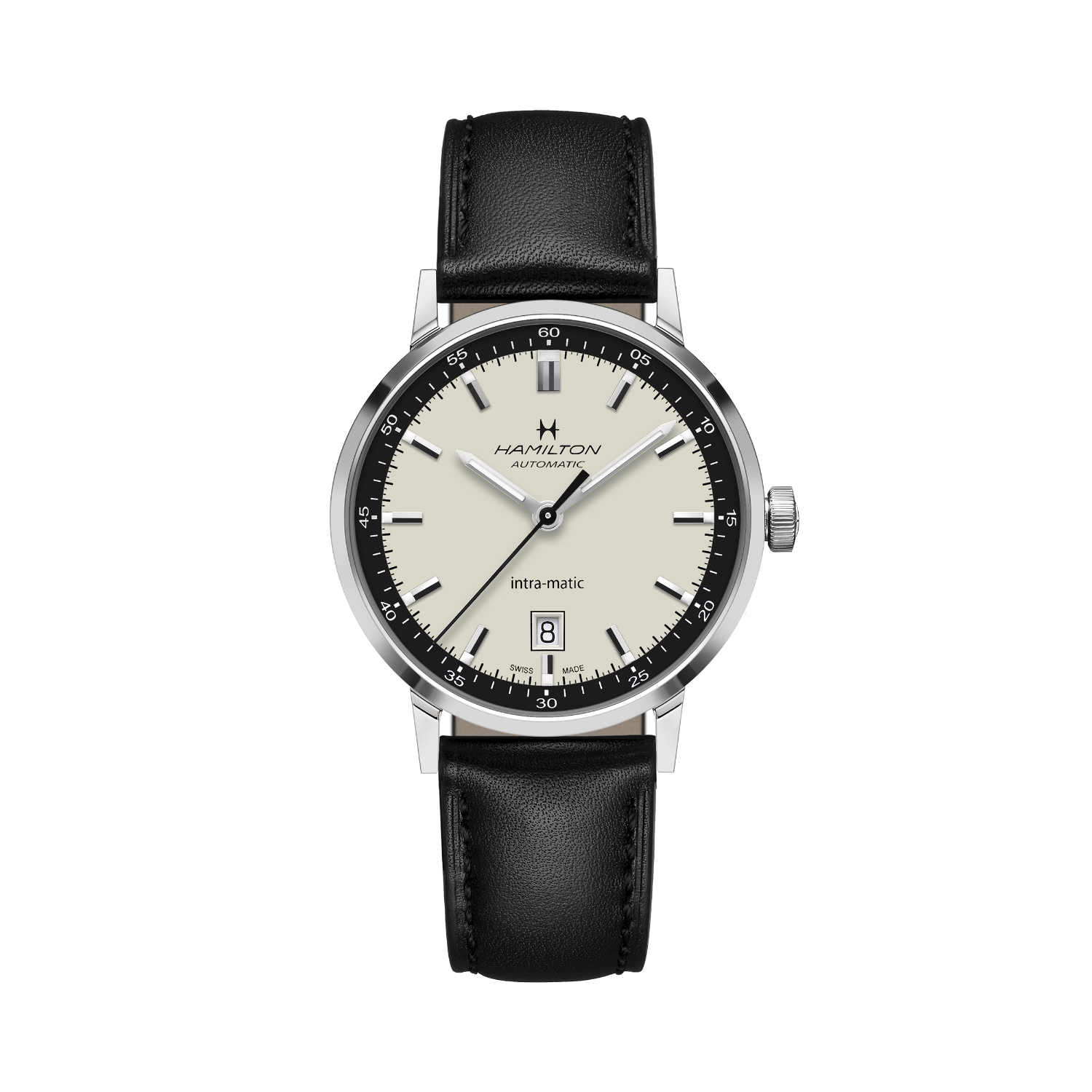 Hamilton American Classic Intra-Matic Auto 40mm Beige Dial