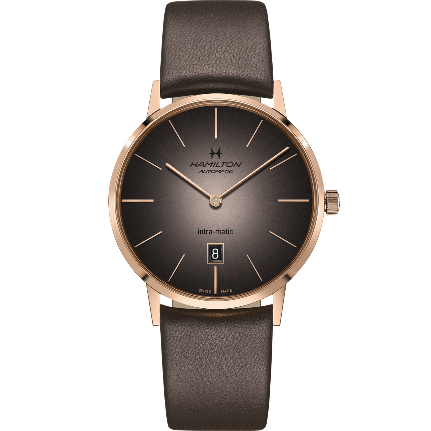 Hamilton American Classic Intra-Matic Auto 42mm Grey Dial