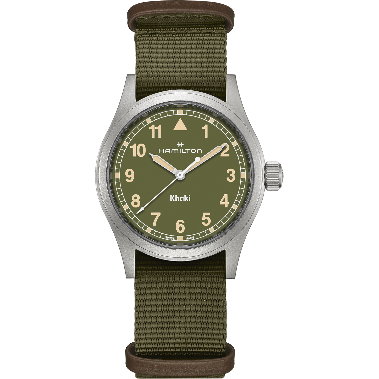Hamilton Khaki Field Quartz 38mm Green Dial