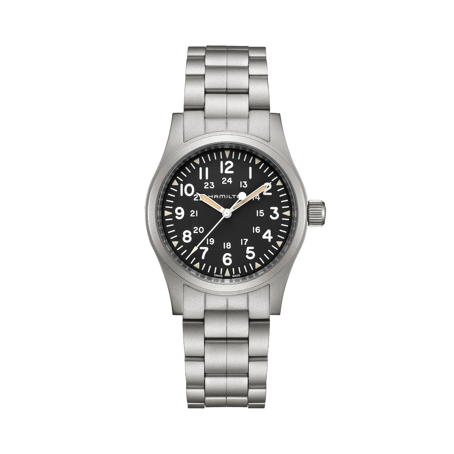 Hamilton Khaki Field Mechanical 38mm Black Dial