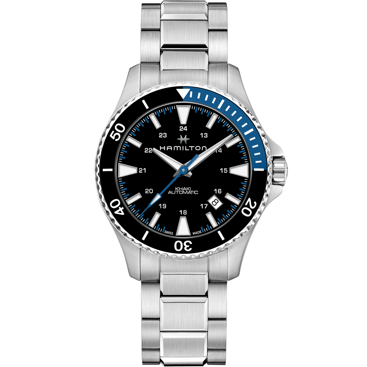 Hamilton Khaki Navy Scuba Auto 40mm Black Dial