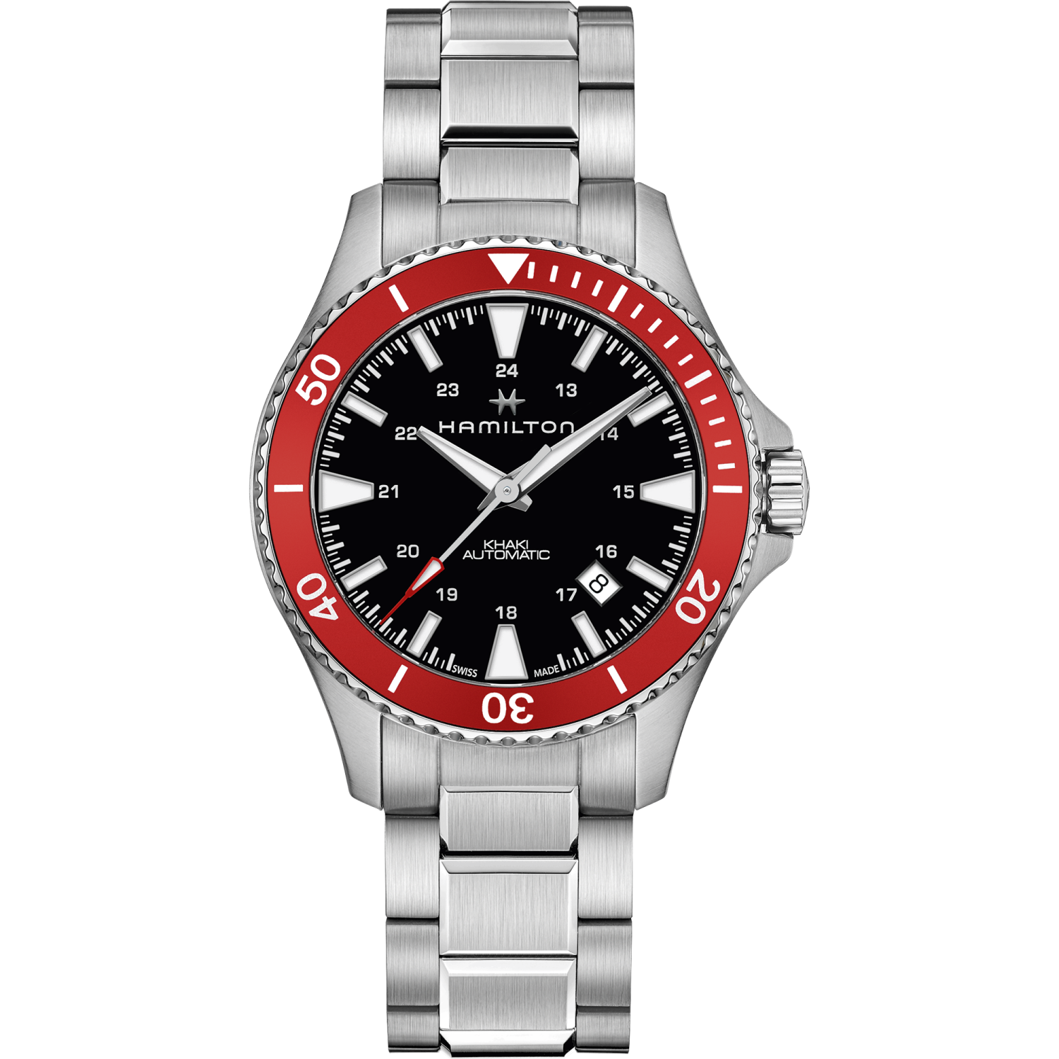Hamilton Khaki Navy Scuba Auto 40mm Black Dial