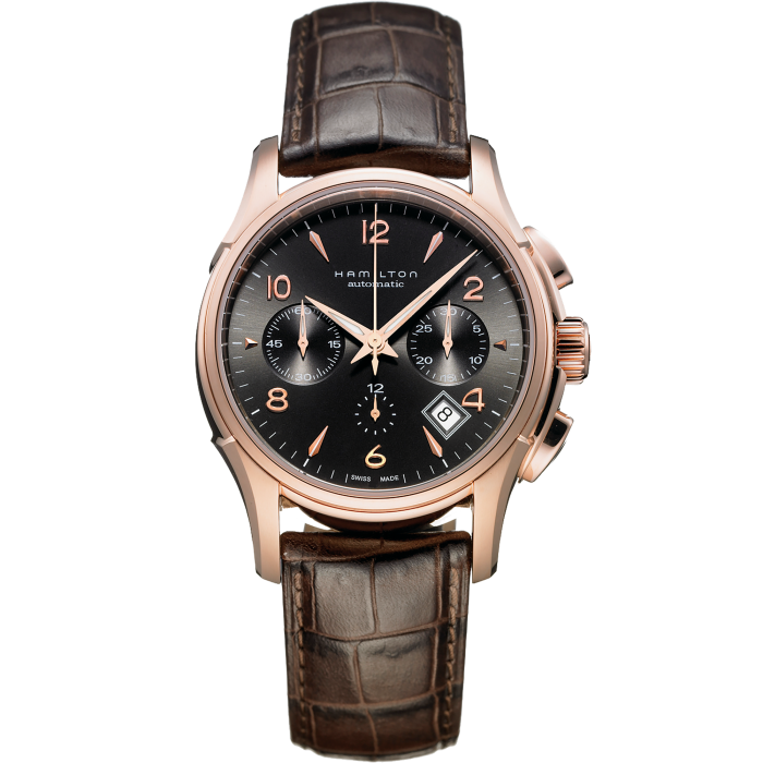 Jazzmaster Auto Chrono - Dial color:Black - H32646595 | Hamilton Watch