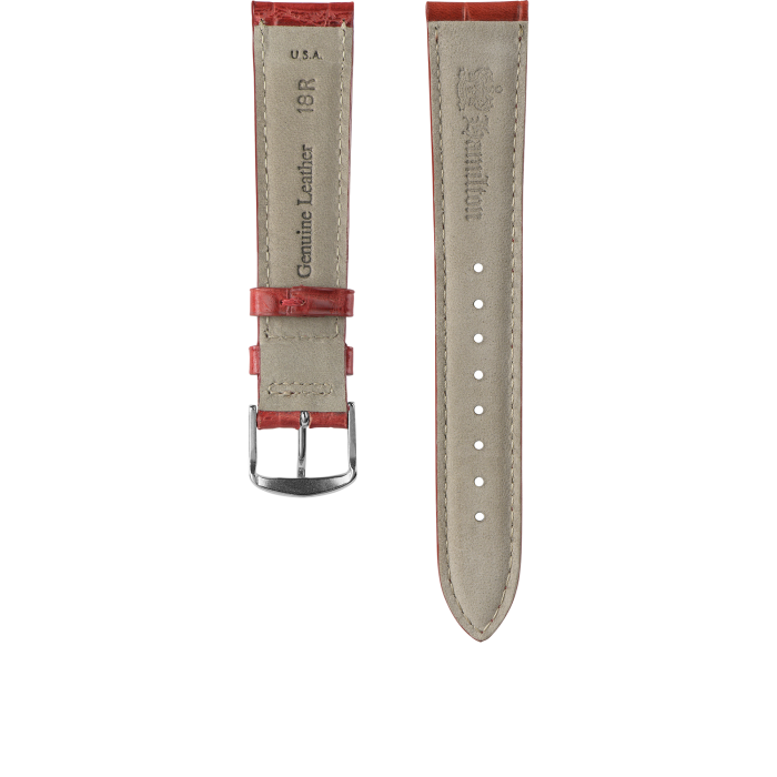 RED STRAP 18MM 6
