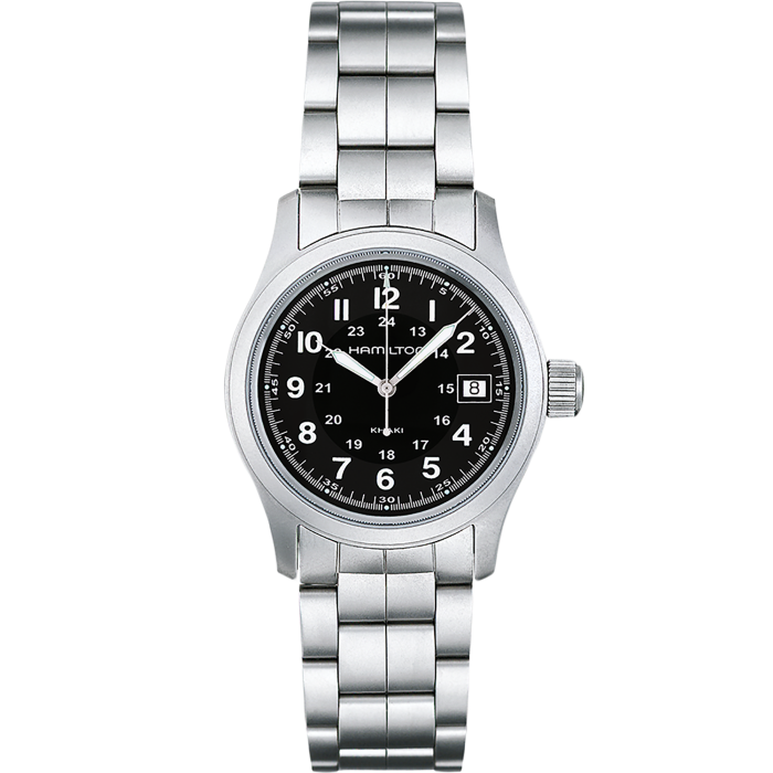 Khaki Field Quartz 38mm - Dial color:Black - H68311133 | Hamilton