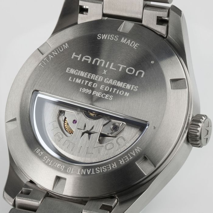 Titanium auto 36mm Limited Edition Engineered Garments 6
