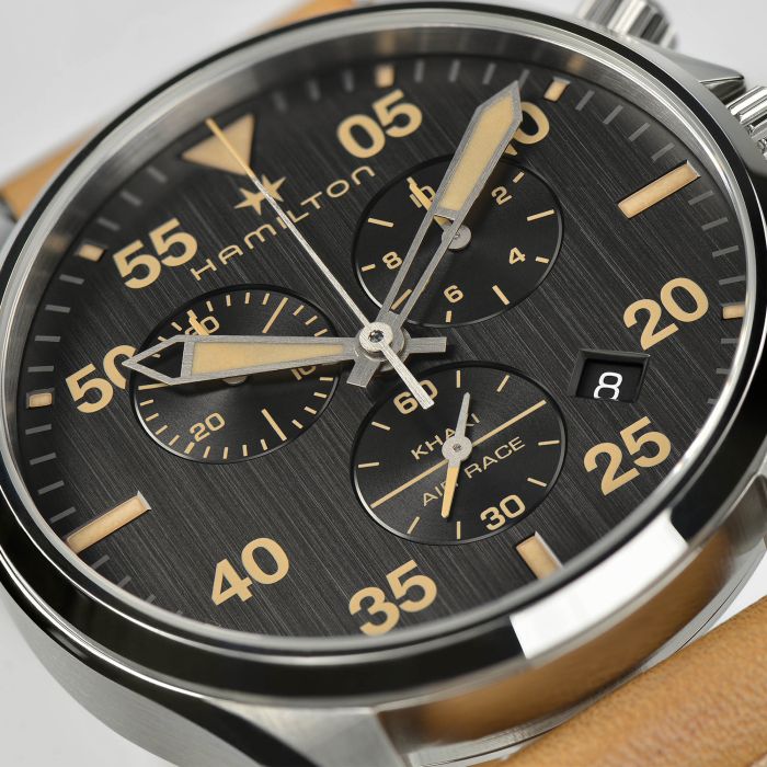 Khaki Pilot Chrono Quartz 3