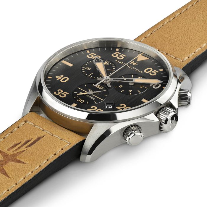 Khaki Pilot Chrono Quartz 5