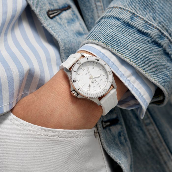 White Strap 18mm 4