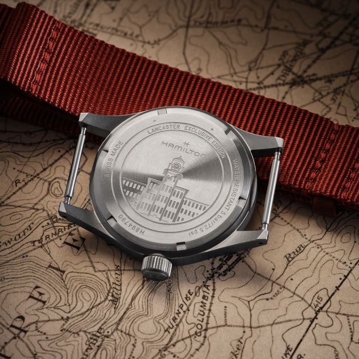 Khaki Field Mechanical 38mm Lancaster Exclusive Edition | Hamilton