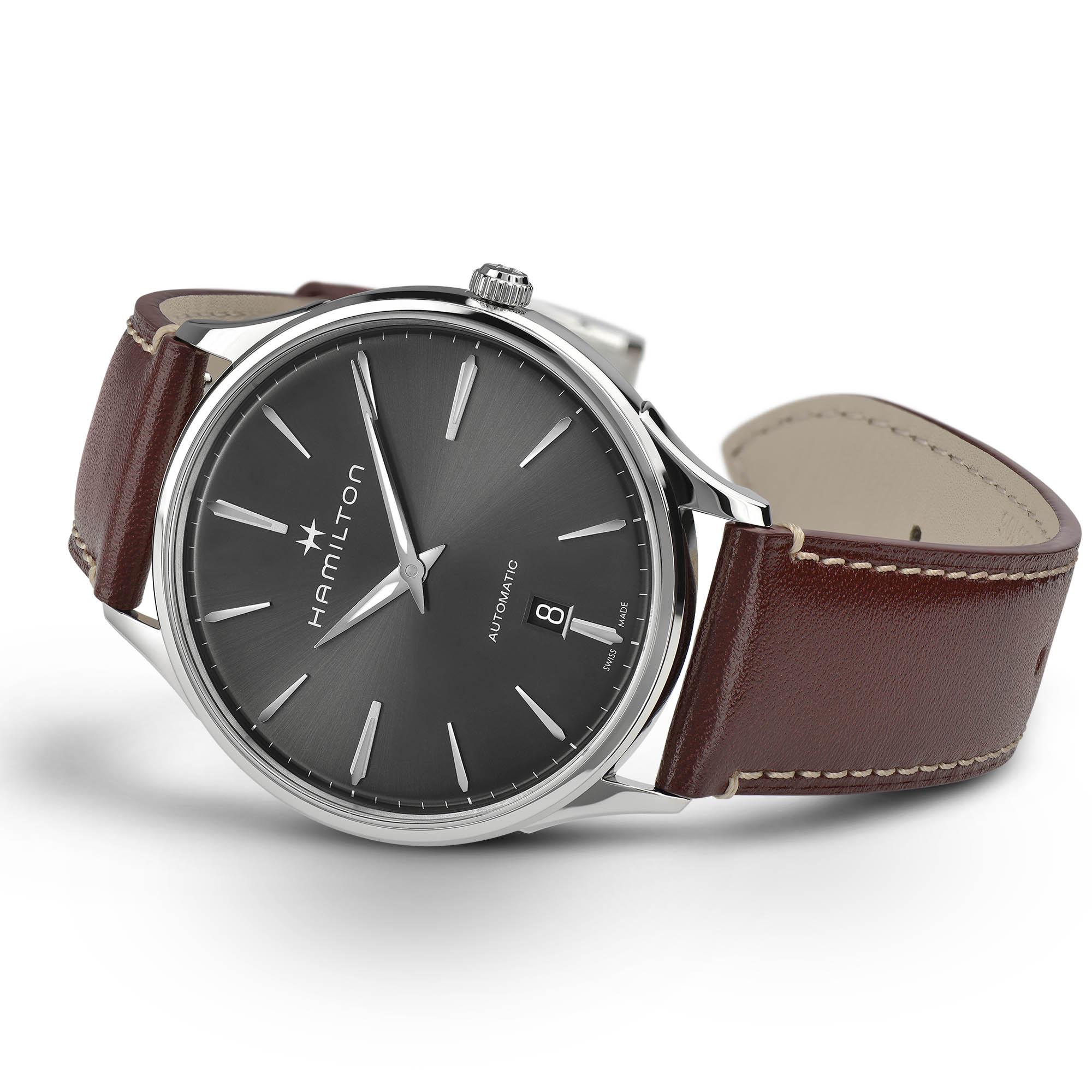 Hamilton 汉密尔顿 Jazzmaster爵士大师系列 H38525881 男士超薄全自动机械手表 3702元（国内官网7750元） 值值值-买手聚集的地方