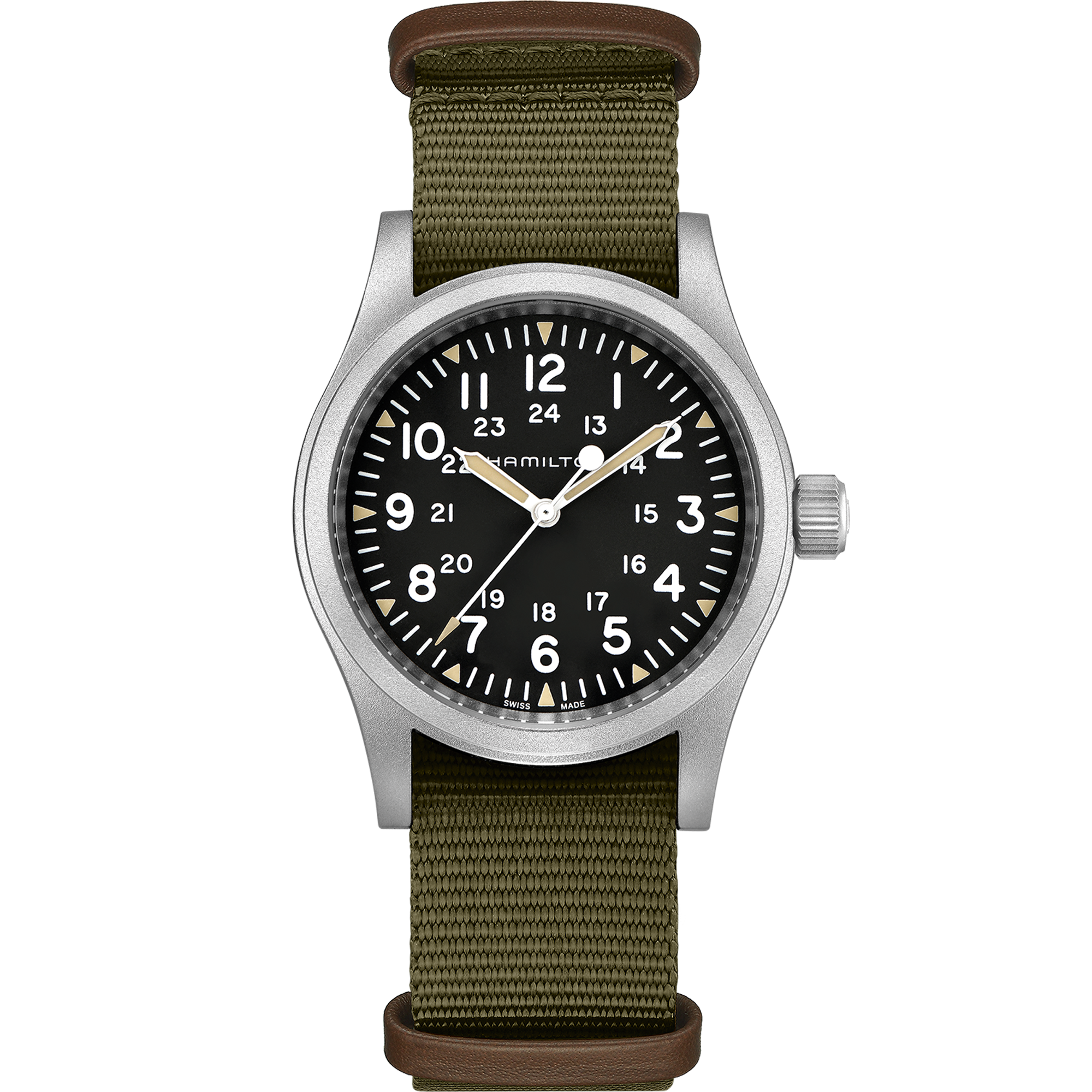 Hamilton Khaki Field Mechanical 38mm Black Dial