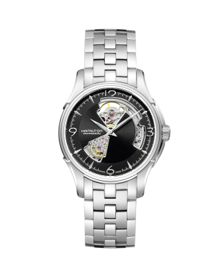 Jazzmaster Automatic Watch Open Heart - Grey Dial - H32565185