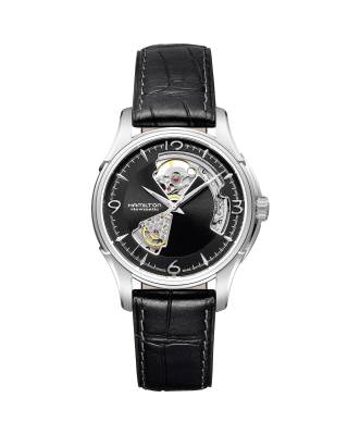 Jazzmaster Quartz Watch Seaview Day Date - Black Dial - H37511131