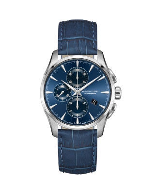 Jazzmaster Chronometer Watch Auto Chrono - Black Dial - H32616533