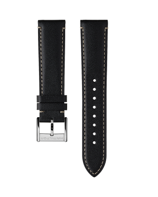 Wholesale Purchase Leather 20 mm Watch Strap Replacement D251/1-BLACK_K0024140 main image 1