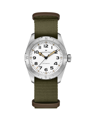 hamilton field white dial