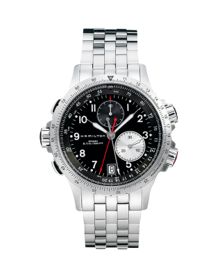 Khaki Aviation Worldtimer Chronometer Quartz Watch - H76714135