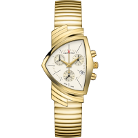 Ventura Chrono Quartz - Dial color:Silver - H24422751 | Hamilton Watch