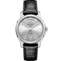 Jazzmaster Day Date Auto - Dial color:Silver - H32505151