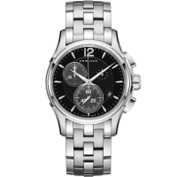 Jazzmaster Chrono Quartz - Dial color:Black - H32612735 | Hamilton