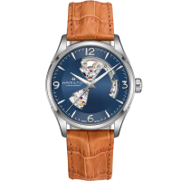 HAMILTON ジャズマスター OPEN HEART AUTO Jazzmaster Open Heart Auto 42mm - Dial color:Blue - H32705041