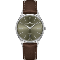 Jazzmaster Thinline Auto - Dial color:Grey - H38525881 | Hamilton