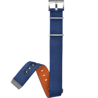 Khaki Navy BLUE STRAP 20mm 1