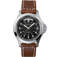 時計 HAMILTON KHAKI KING Khaki Field King Auto - Dial color:Beige - H64455523 | Hamilton Watch