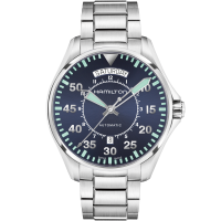 Khaki Aviation Pilot Day Date Auto 1