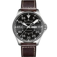 Khaki Aviation Pilot Day Date Auto 2