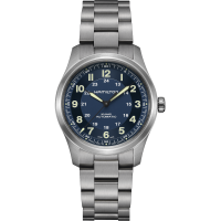 Khaki Field Titanium Auto - Dial color:Black - H70205830