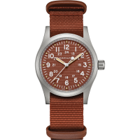 Khaki Field Mechanical - Dial color:Green - H69449961 | Hamilton Watch
